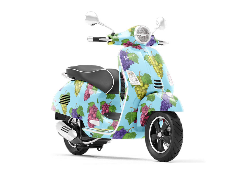 Table Mix Fruit Vespa Scooter Wrap Film