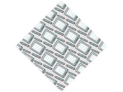 Tablet Time  Technology Vinyl Wrap Pattern