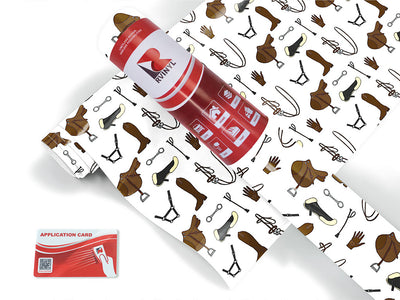 tack and gloves sport Craft Vinyl Roll