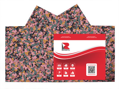 taffy flecktarn camouflage Craft Vinyl Sheet Pack