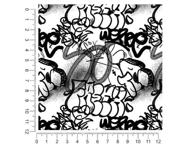 tag out graffiti 1ft x 1ft Craft Sheets