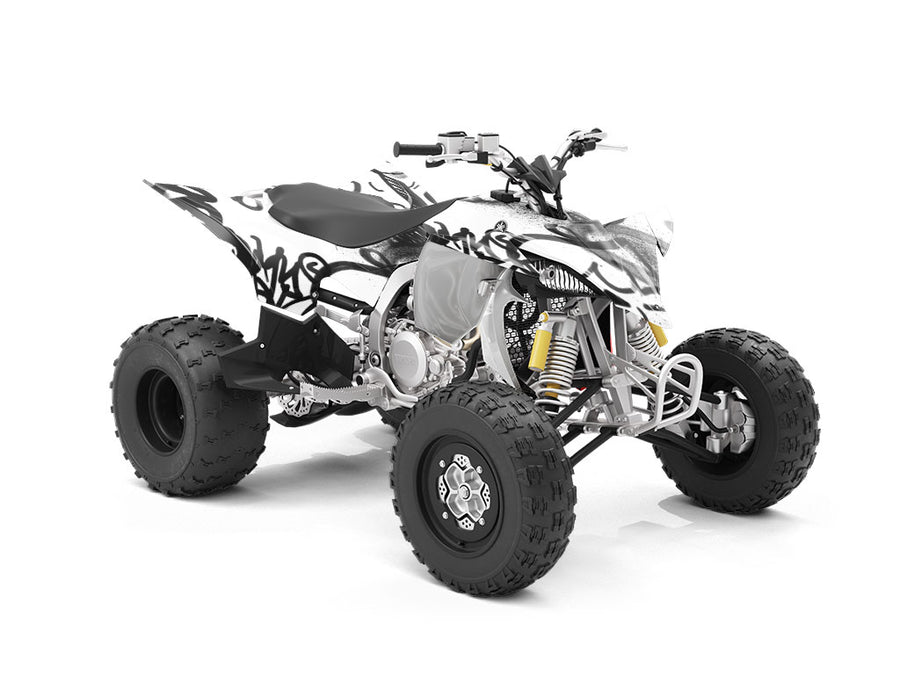 Tag Out Graffiti ATV Wrapping Vinyl