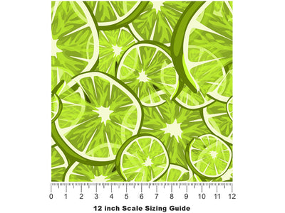 Tahitian Mixer Fruit Vinyl Film Pattern Size 12 inch Scale~Rwraps Tahitian Mixer Fruit Sizing Chart~2
