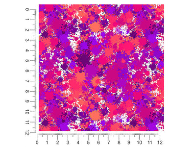 tainted love paint splatter 1ft x 1ft Craft Sheets