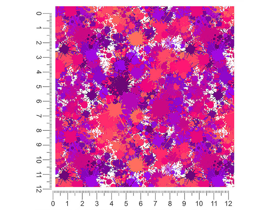 tainted love paint splatter 1ft x 1ft Craft Sheets
