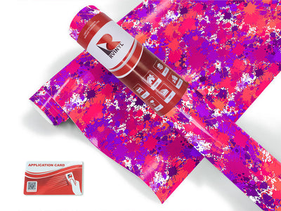 tainted love paint splatter Craft Vinyl Roll