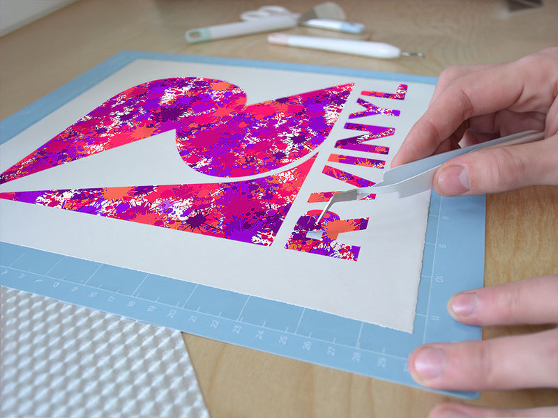 tainted love paint splatter Easy Weed Craft Vinyl