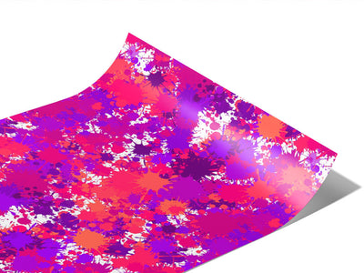 Tainted Love Paint Splatter Vinyl Wraps~Rwraps Series 914 Digitally Printed Vinyl Wrap~0