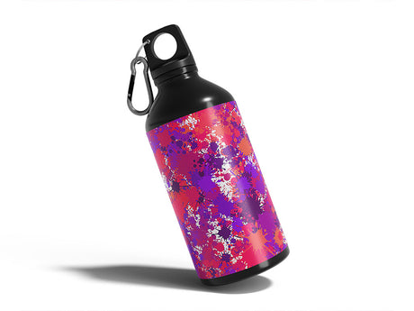 tainted love paint splatter Water Bottle DIY Stickers