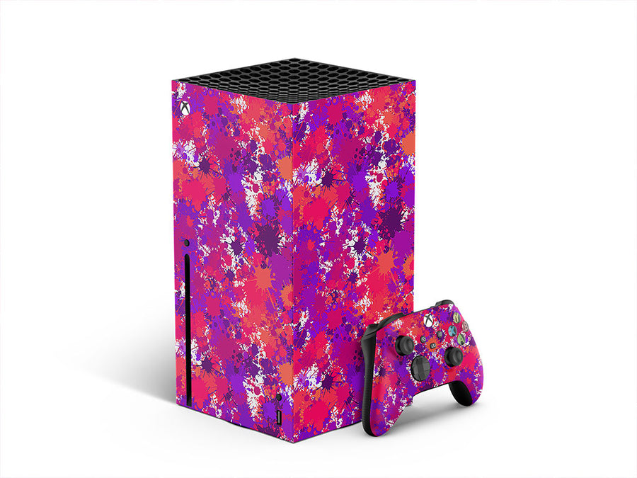 tainted love paint splatter XBOX DIY Decal