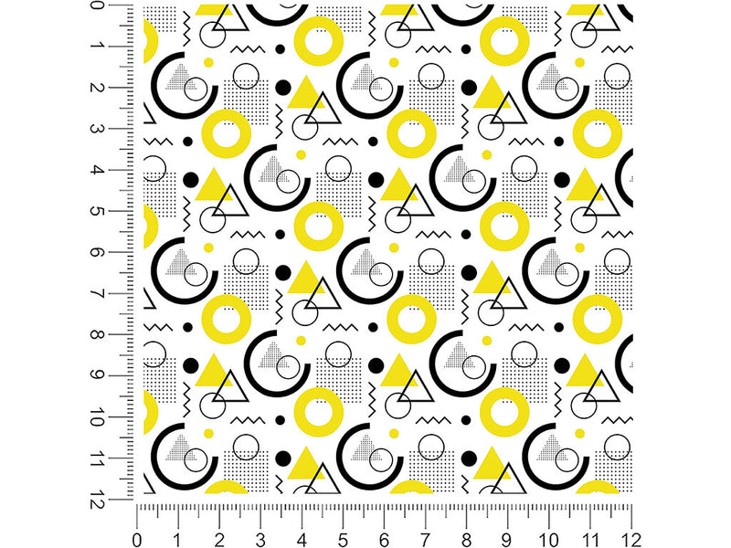 take note abstract geometric 1ft x 1ft Craft Sheets