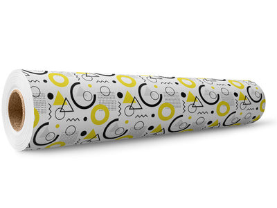 Take Note Abstract Wrap Film Wholesale Roll~Rwraps Series 914 Digitally Printed Vinyl Roll~5
