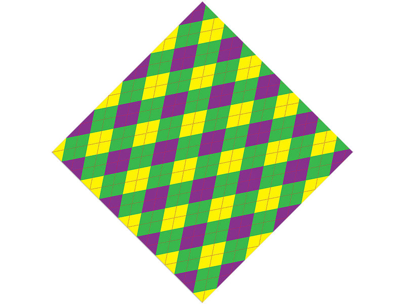 Take Notice Argyle Vinyl Wrap Pattern