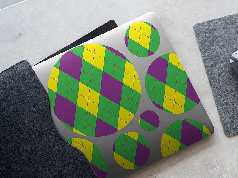 take notice argyle DIY Laptop Stickers