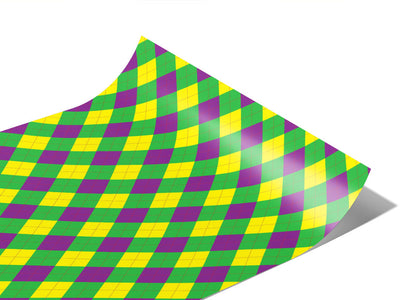 Take Notice Argyle Vinyl Wraps~Rwraps Series 914 Digitally Printed Vinyl Wrap~0