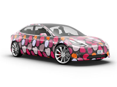 Taking Breaths Abstract Vehicle Vinyl Wrap