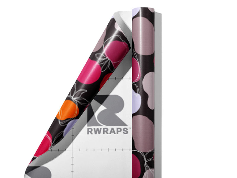 Taking Breaths Abstract Wrap Film Sheets~Rwraps Series 914 Taking Breaths Abstract Scrolled Sheet~3