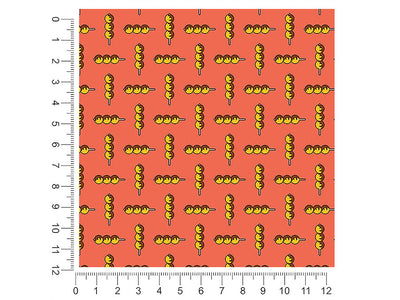 takoyaki time japanese 1ft x 1ft Craft Sheets