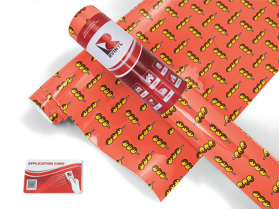 takoyaki time japanese Craft Vinyl Roll
