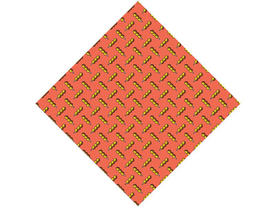 Takoyaki Time Food Vinyl Wrap Pattern