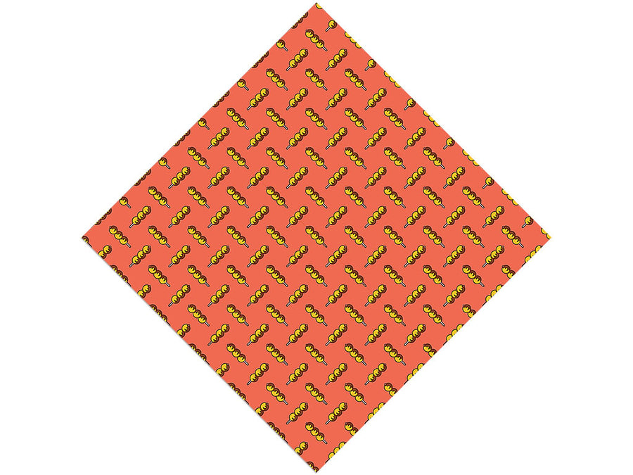 Takoyaki Time Food Vinyl Wrap Pattern