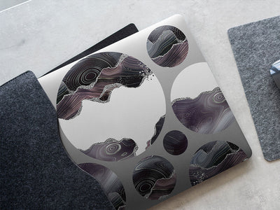 talc gemstone films DIY Laptop Stickers