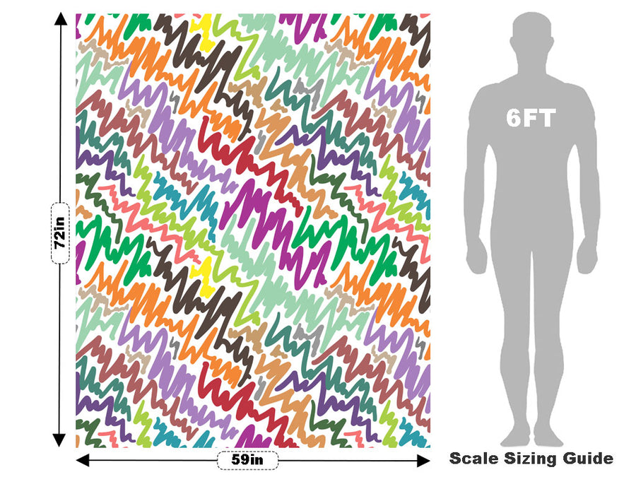 Tall Tales Abstract Vehicle Wrap Scale~Rwraps Series 914 Tall Tales Abstract Measurements~1