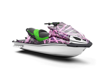 Tallgrass Pink Camouflage Jet Ski Vinyl Customized Wrap