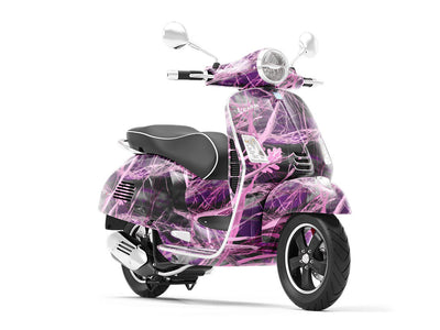 Tallgrass Pink Camouflage Vespa Scooter Wrap Film