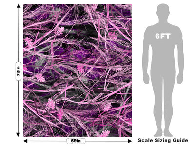 Tallgrass Pink Camouflage Vehicle Wrap Scale~Rwraps Series 914 Tallgrass Pink Camouflage Measurements~1
