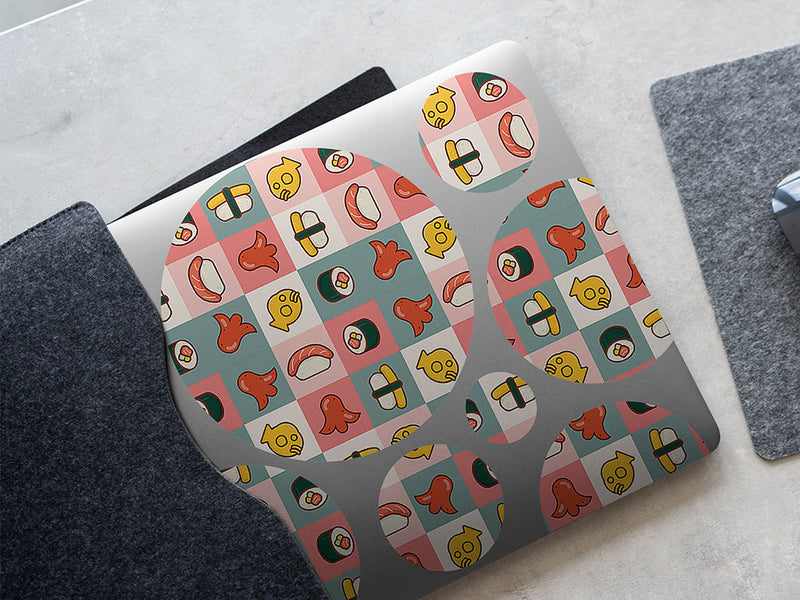tamago time japanese DIY Laptop Stickers