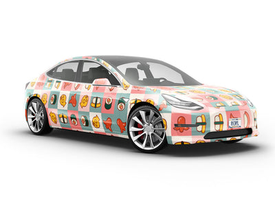 Tamago Time Food Vehicle Vinyl Wrap