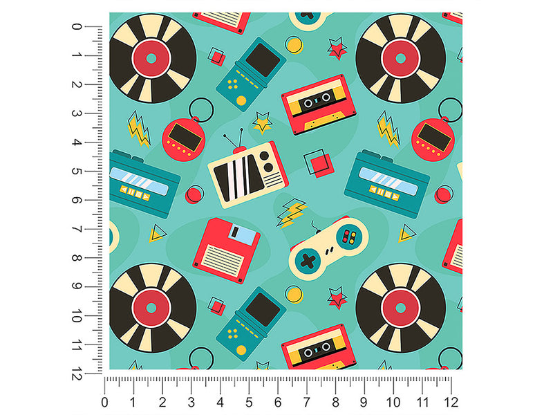 tamo-gotcha retro 1ft x 1ft Craft Sheets