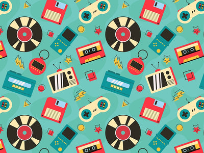 Tamo-Gotcha  Retro Vinyl Wrap Pattern~Rwraps Series 914 Digitally Printed Vinyl Wrap~0