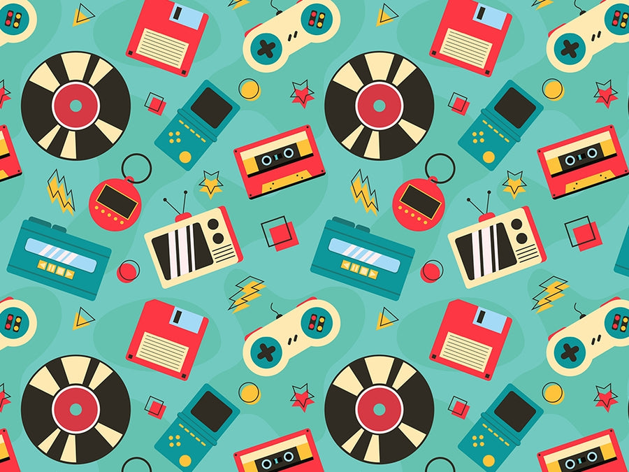 Tamo-Gotcha  Retro Vinyl Wrap Pattern~Rwraps Series 914 Digitally Printed Vinyl Wrap~0