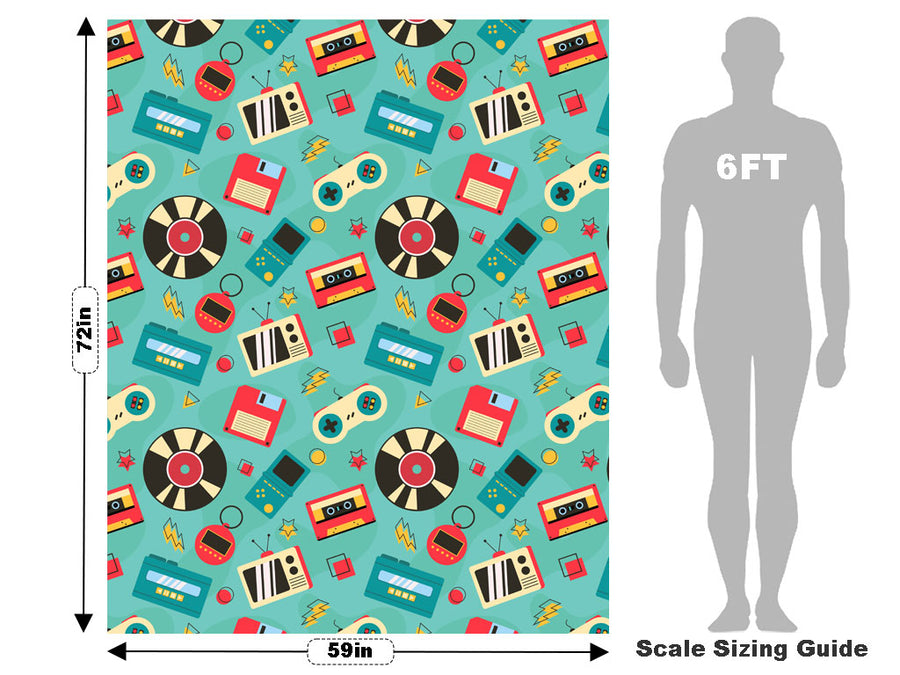 Tamo-Gotcha  Retro Vehicle Wrap Scale~Rwraps Series 914 Tamo-Gotcha  Retro Measurements~1