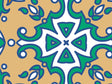 Tan Compass Tile Vinyl Wrap Pattern~Rwraps Series 914 Digitally Printed Vinyl Wrap~0