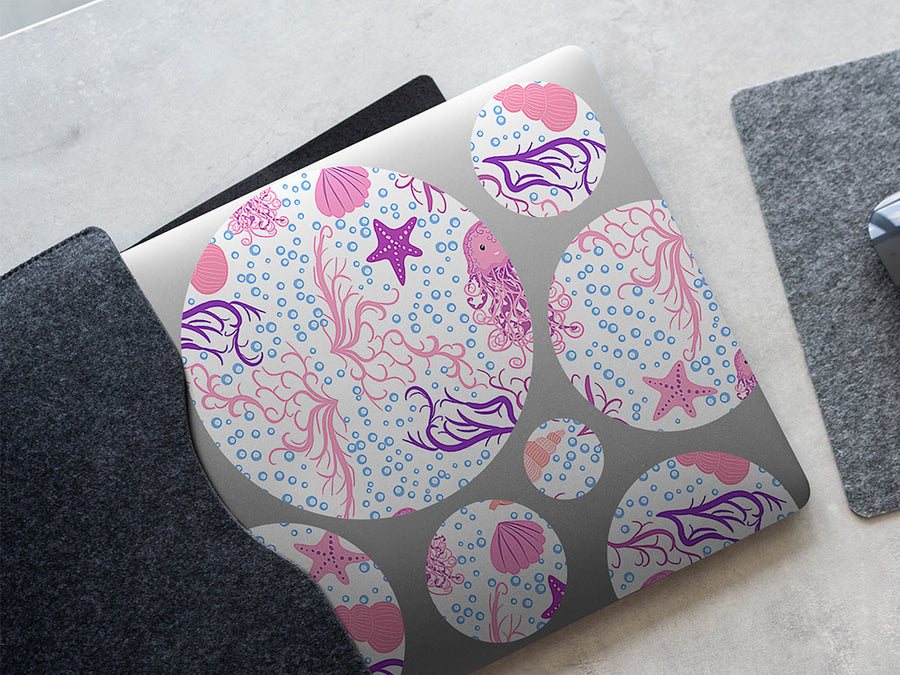 tangled tentacles salt water DIY Laptop Stickers