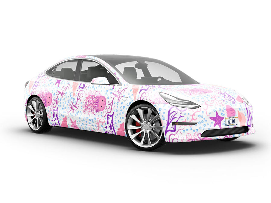 Tangled Tentacles Marine Life Vehicle Vinyl Wrap