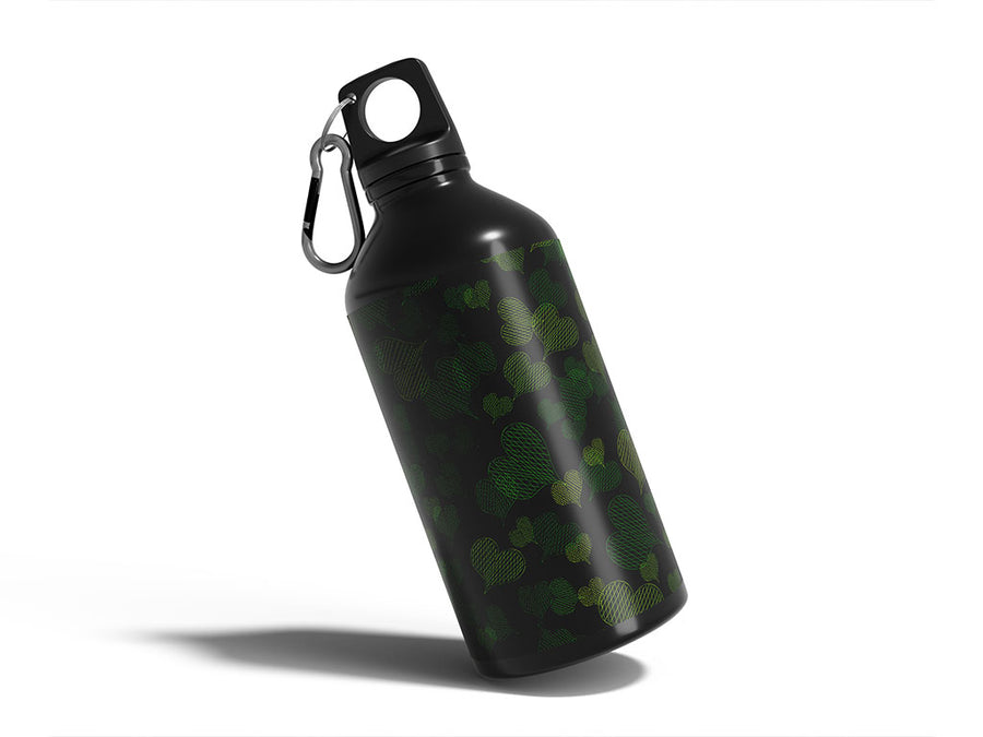 tangled up heart Water Bottle DIY Stickers