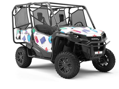 Targeted Attack Technology Utility Vehicle Vinyl Wrap