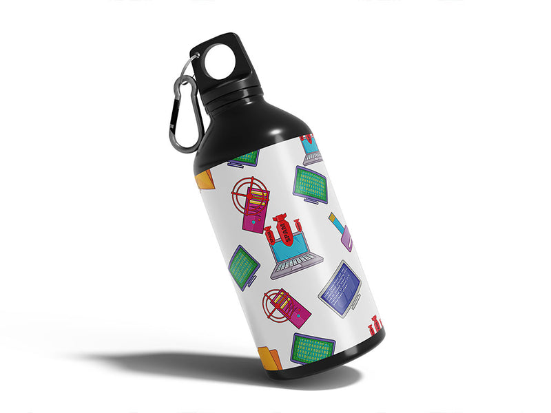 Water Bottle DIY Stickers
