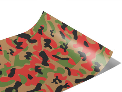 Tart Green Camouflage Vinyl Wraps~Rwraps Series 914 Digitally Printed Vinyl Wrap~1