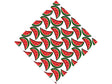 Tasty Cartoon Fruit Vinyl Wrap Pattern