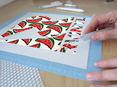 tasty cartoon fruit Easy Weed Craft Vinyl