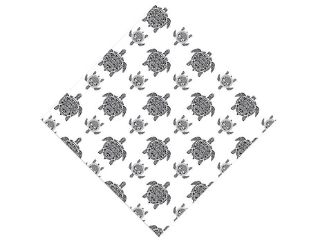 Tattooed Shells Marine Life Vinyl Wrap Pattern