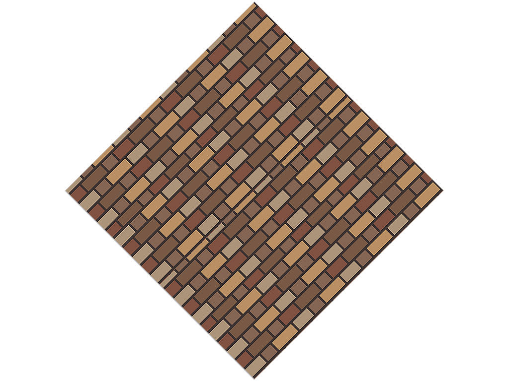 Rcraft™ Taupe Stacked Brick Craft Vinyl | Brick Craft Sheets & Rolls ...