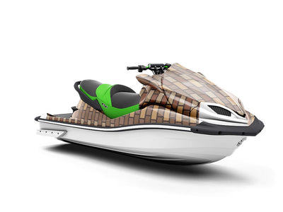 Taupe  Brick Jet Ski Vinyl Customized Wrap