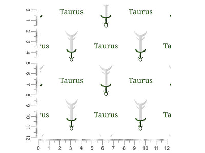 taurus swords astrology 1ft x 1ft Craft Sheets