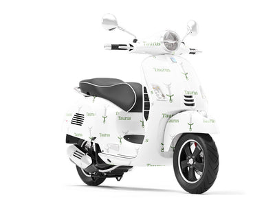 Taurus Swords Astrology Vespa Scooter Wrap Film